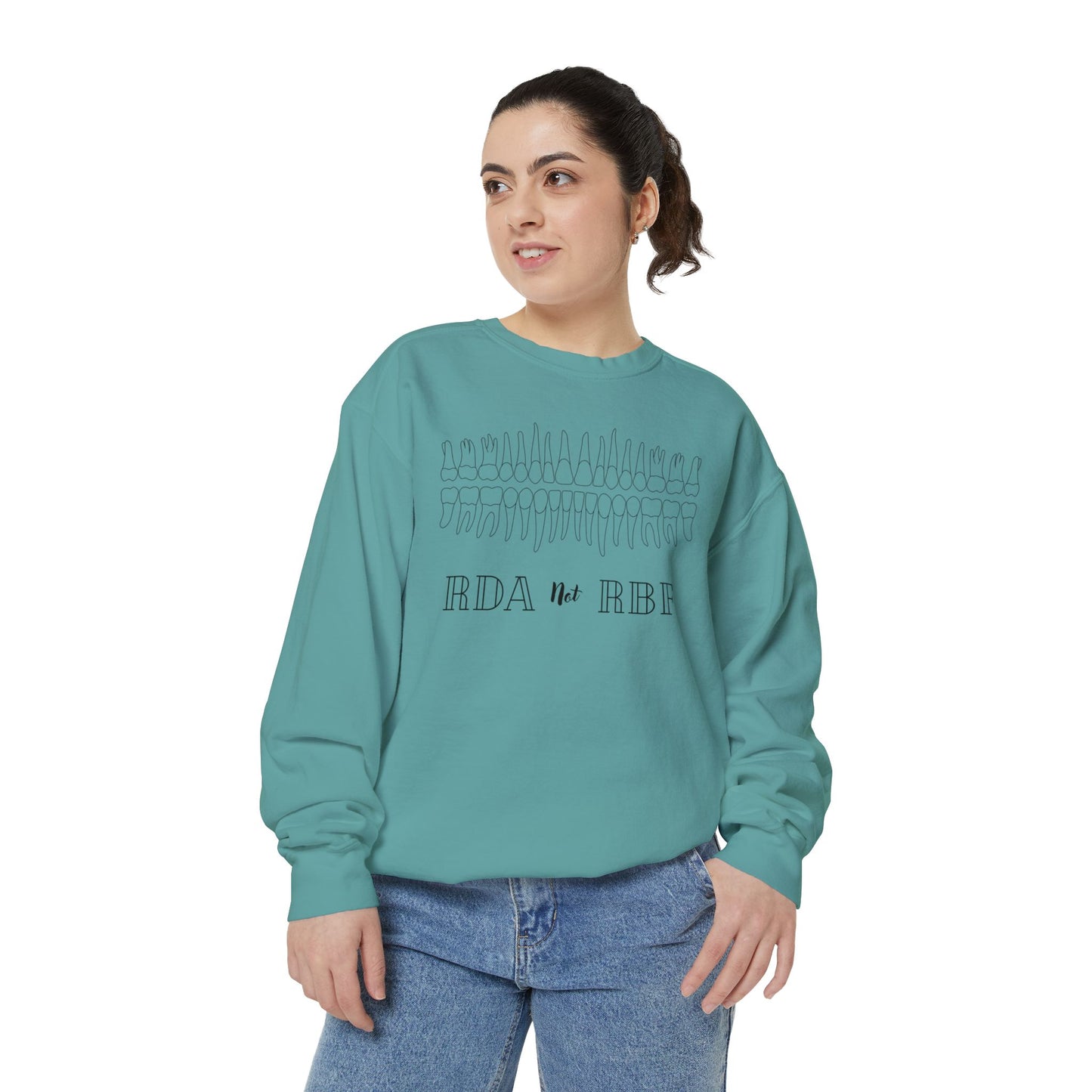 RDA not RBF Dental Sweater