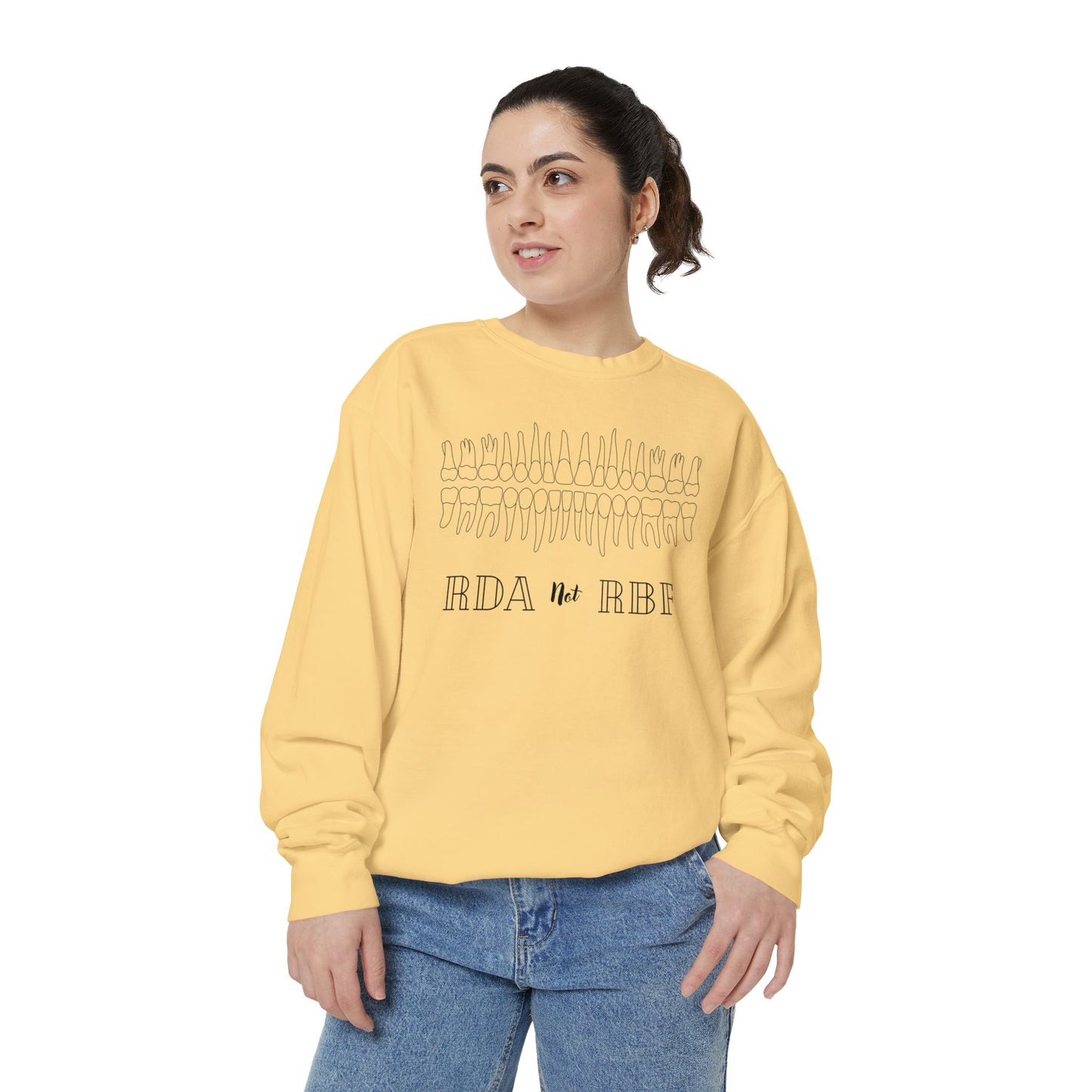 RDA not RBF Dental Sweater